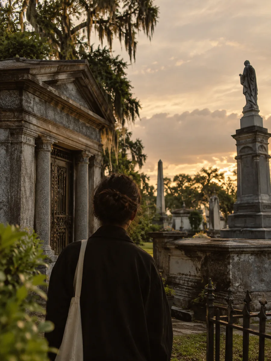 View at Metairie Cemetery